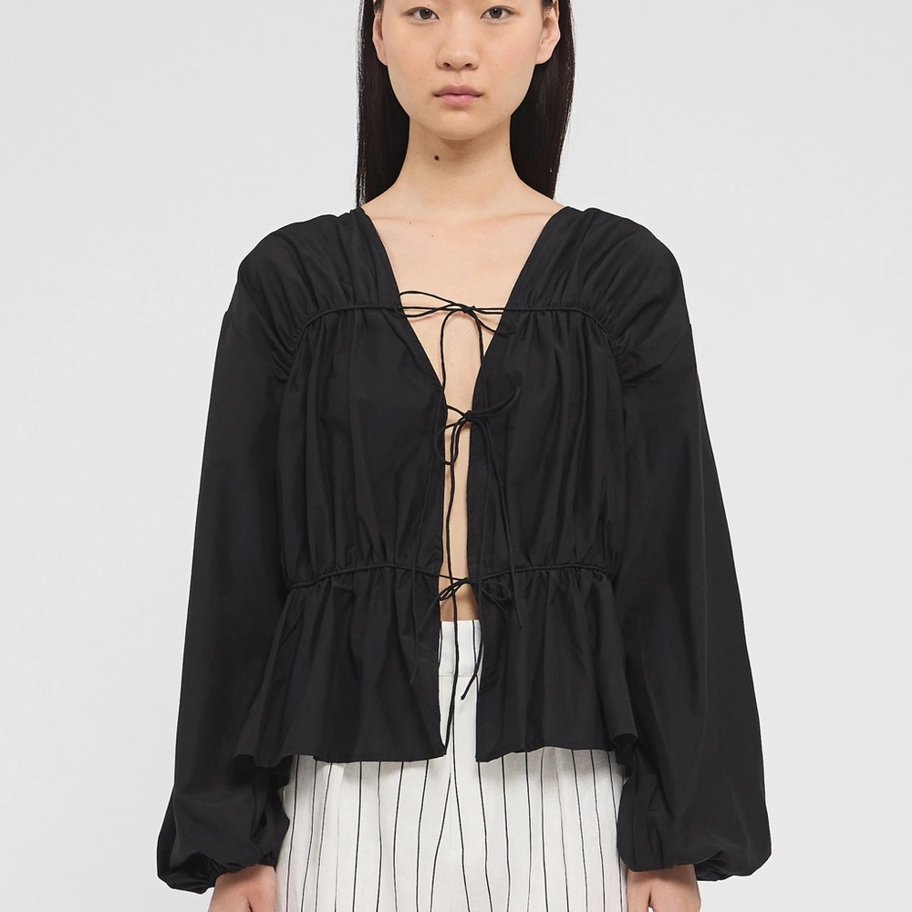 Faithfull the Brand silk cotton Mondello top